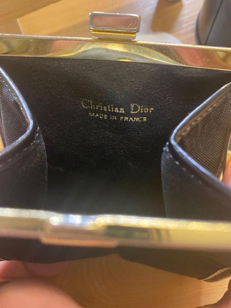 Christian Dior vintage coins bag, 名牌, 手袋及銀包- Carousell