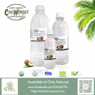 CocoWonder Fractionated MCT Coconut Oil