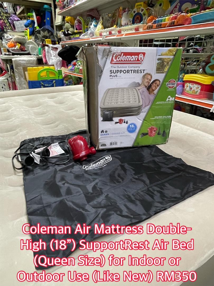 coleman support rest plus