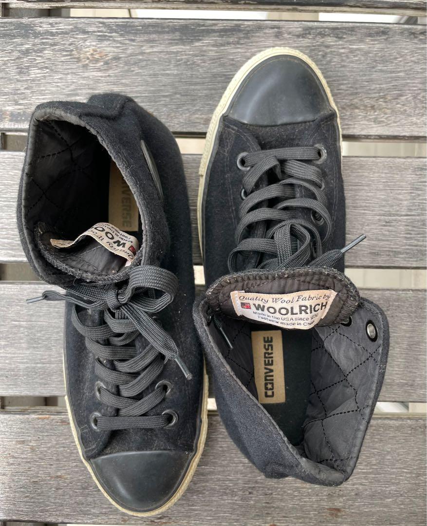 Converse sales woolrich collection