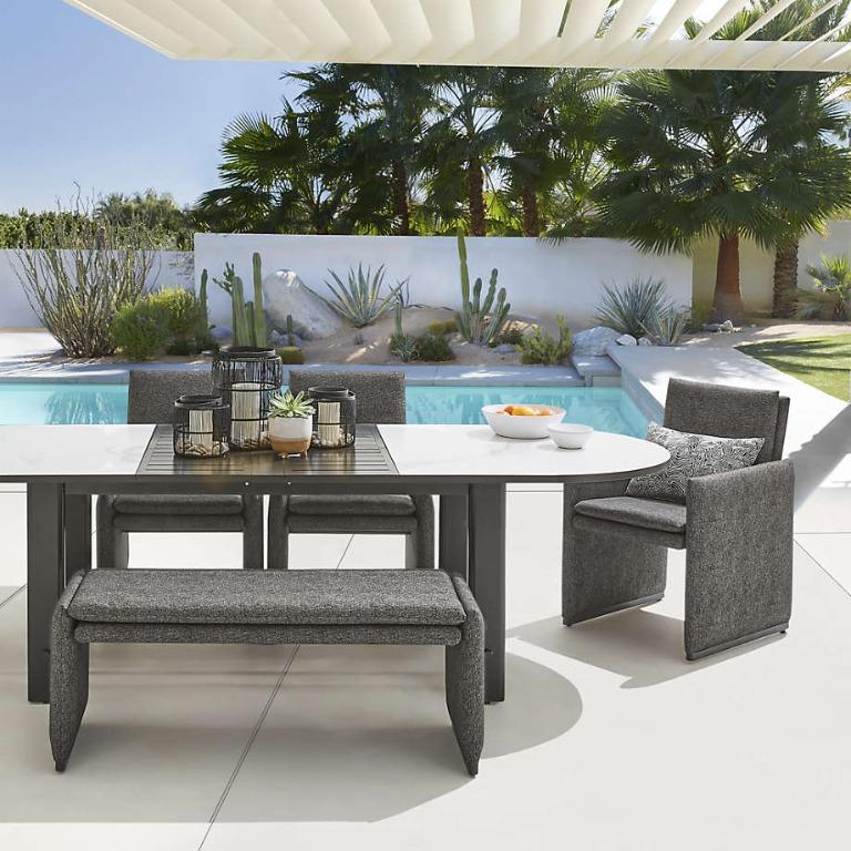 Crate and barrel best sale outdoor dining set