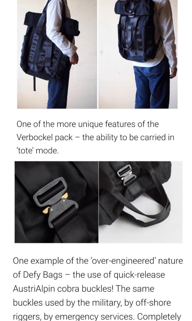 Verbockel rolltop backpack 2.0 2025