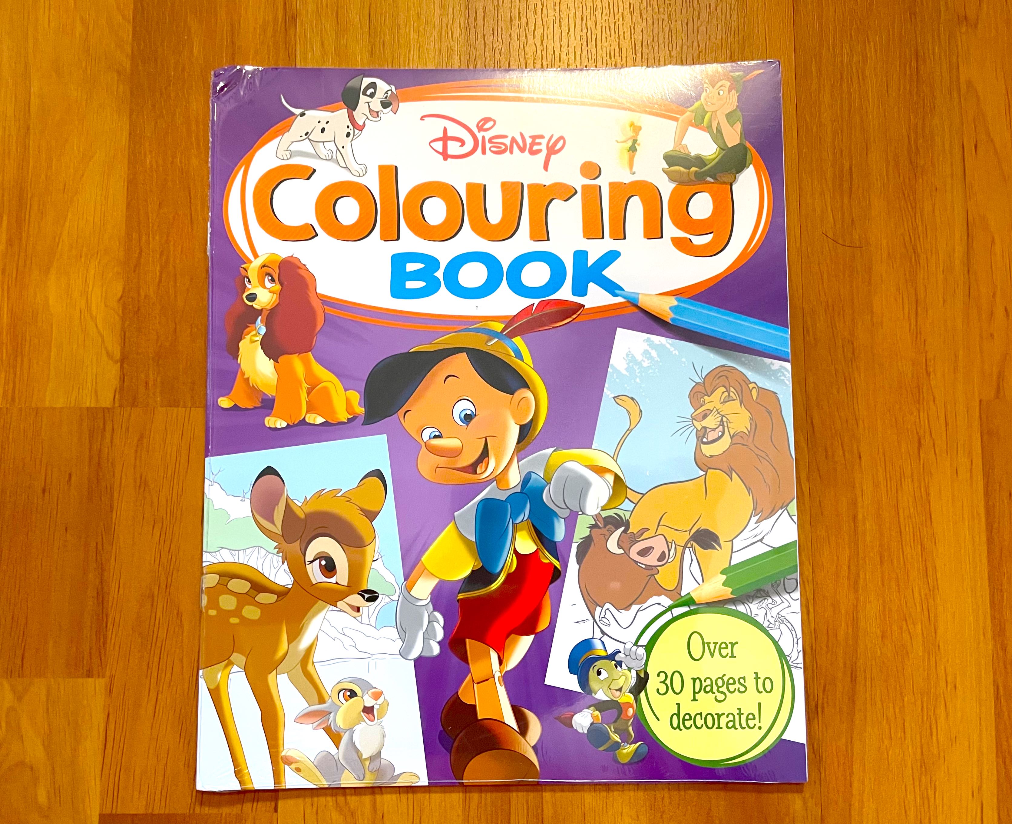 Disney Colouring Book, Books & Stationery, Children's Books ...