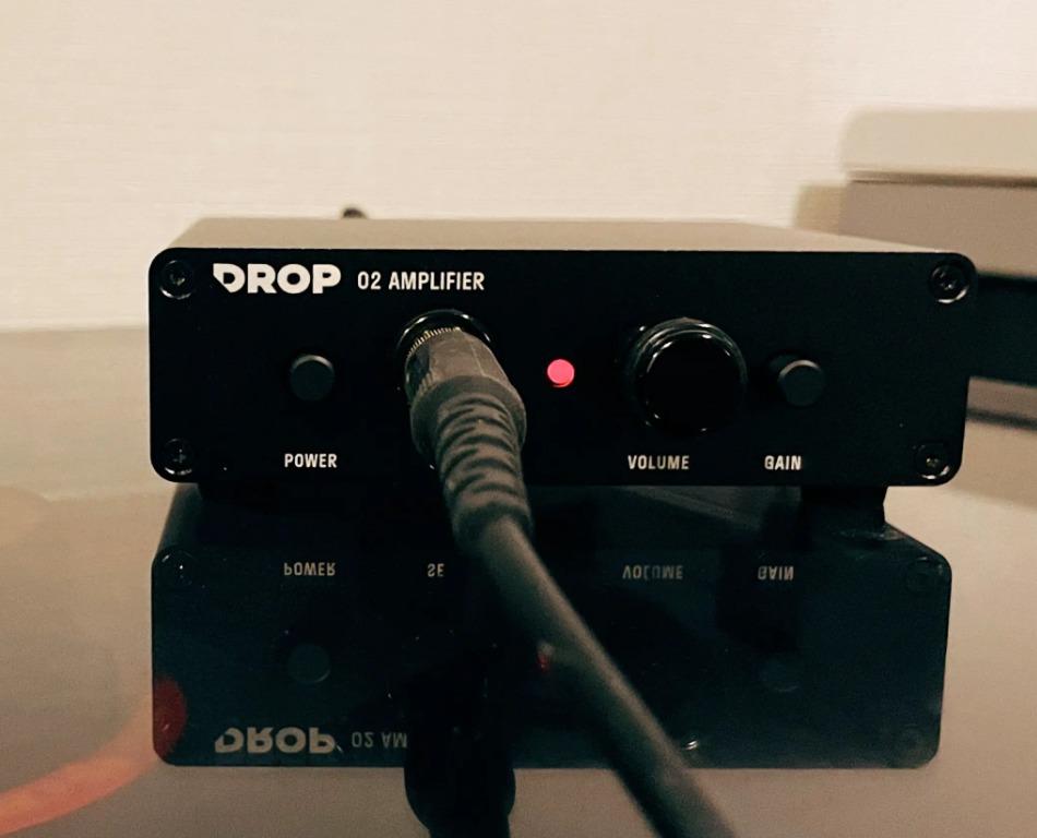 DROP O2 HEADPHONE AMPLIFIER with 2x NiMH rechargeable battery, Audio ...