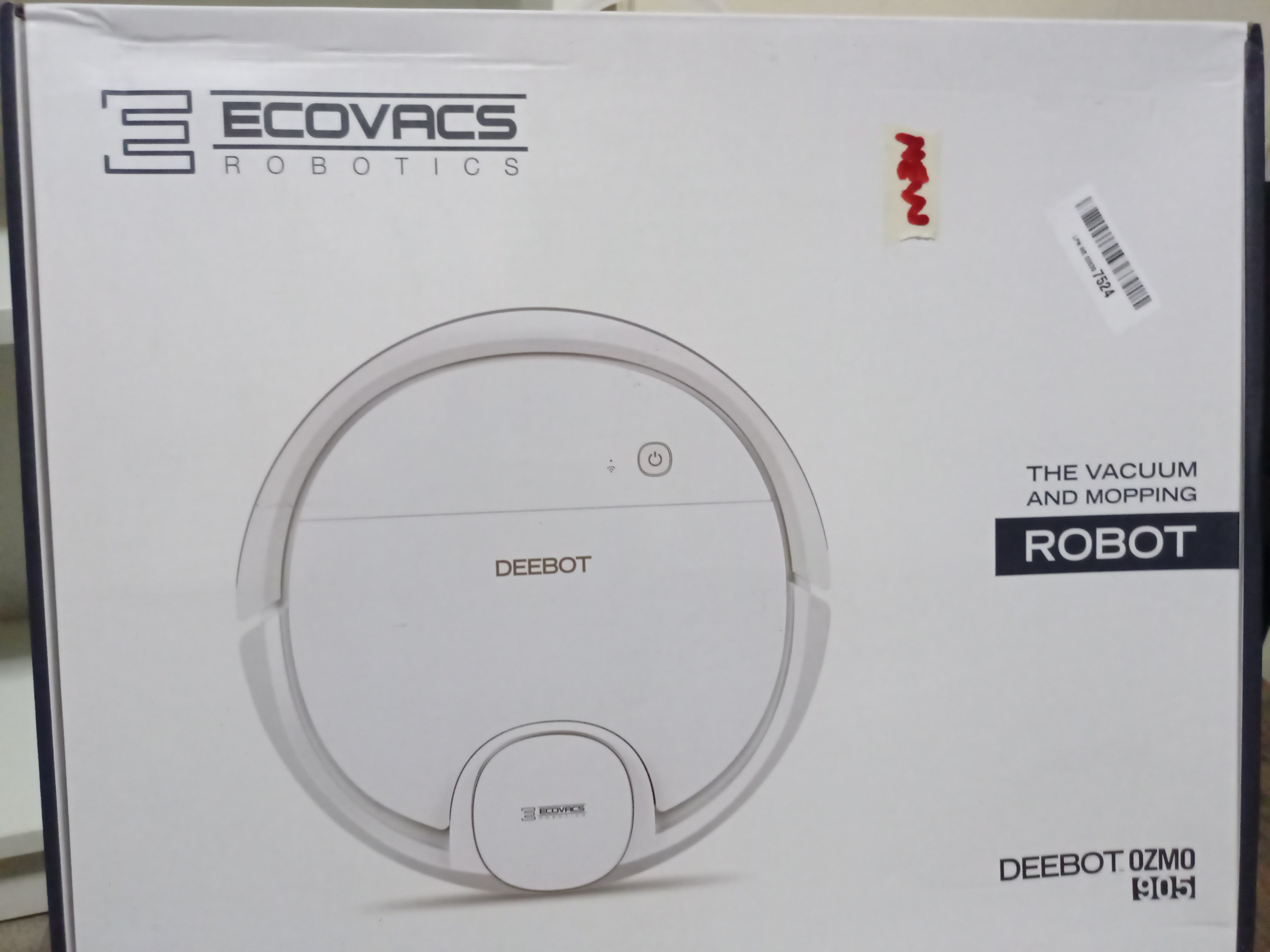 Ecovacs Deebot OZMO 905, TV \u0026 Home Appliances, Vacuum Cleaner \u0026  Housekeeping on Carousell