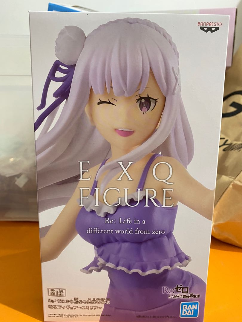 日版EXO Re zero Emilia, 興趣及遊戲, 玩具& 遊戲類- Carousell