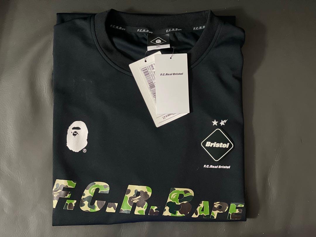 F.C.Real Bristol bape 938 TEAM TEE L 黒 - Tシャツ/カットソー(半袖