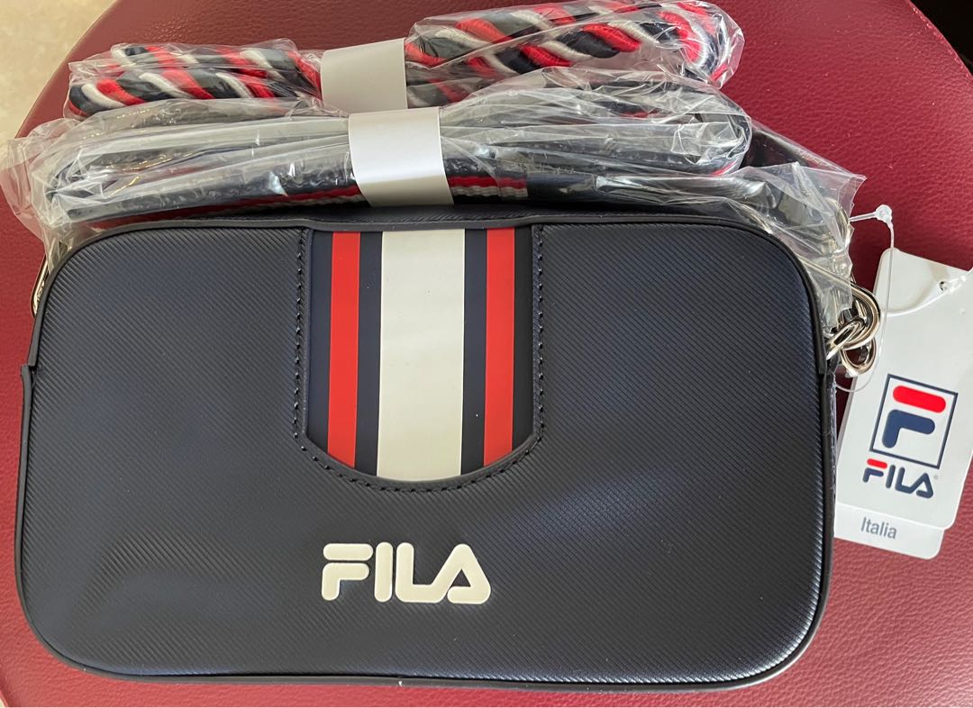 Fila messenger bag, Women's Fashion, Bags & Wallets, Crossbody Bags on