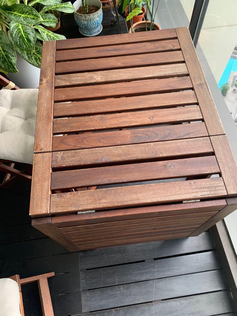 Folding table and 2 chairs set IKEA Applaro, Furniture & Home Living, Furniture, Tables & Sets