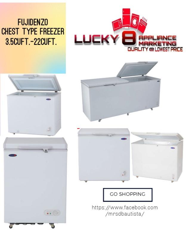 Fujidenzo Chest Freezer Tv Home Appliances Kitchen Appliances Refrigerators And Freezers On Carousell