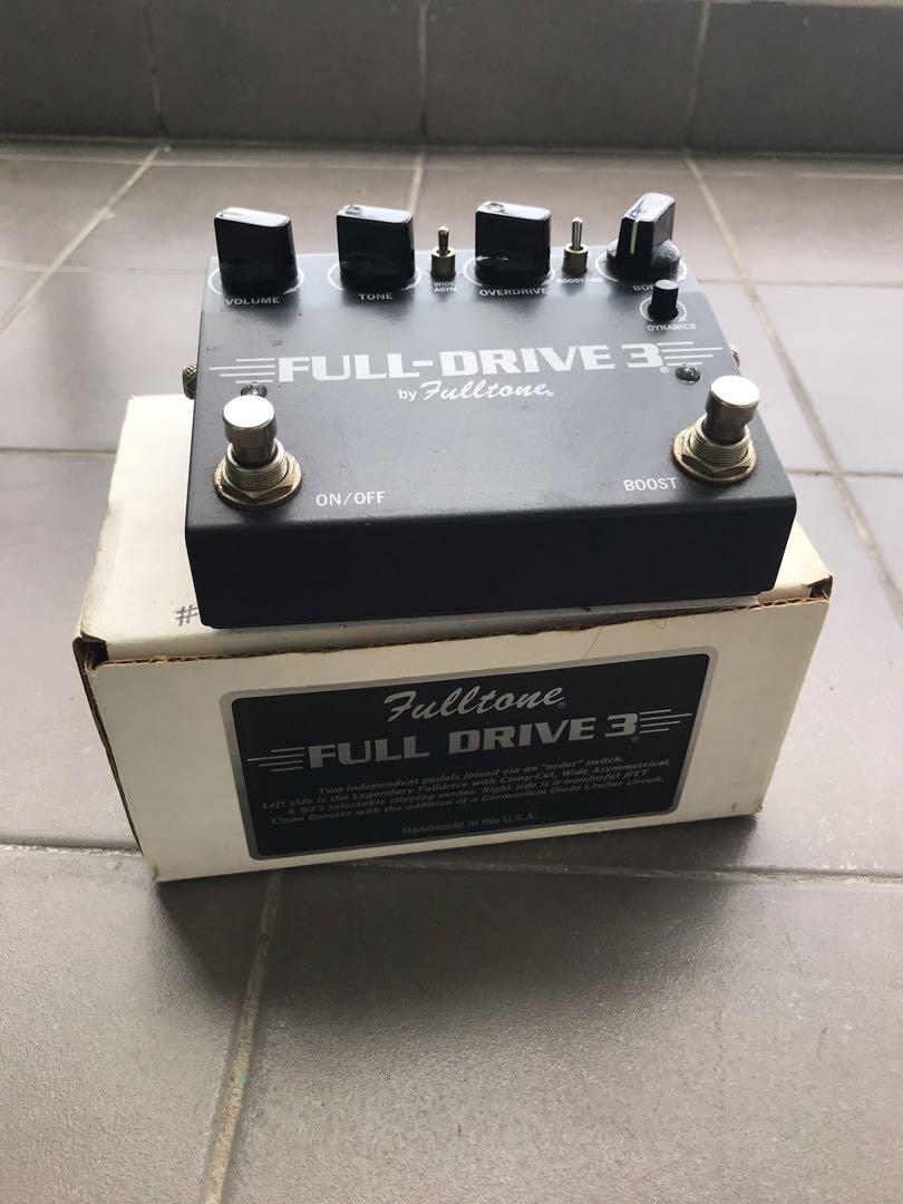 Fulltone Fulldrive 3 Overdrive Guitar Pedal Music Media Music Instruments On Carousell Fulltone Fulldrive 3 Overdrive Guitar Pedal Music Media Music Instruments On Carousell