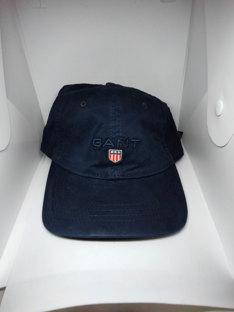 gant navy cap