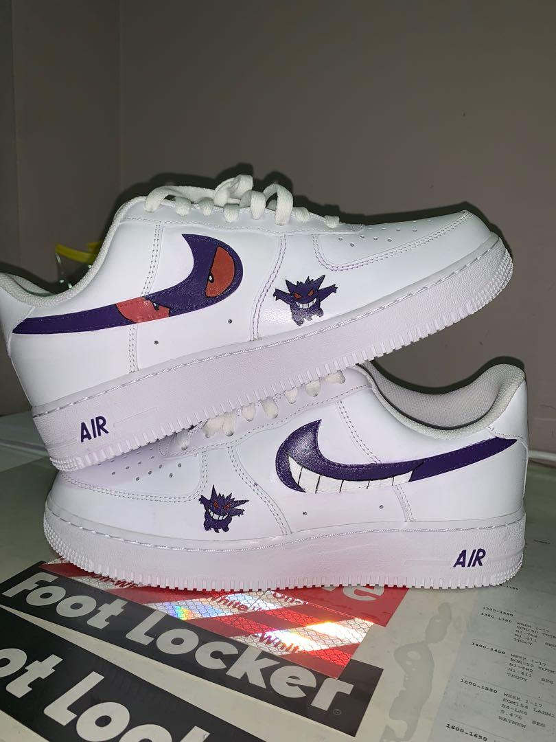 gengar pok mon custom airforce 1 Men s Fashion Footwear