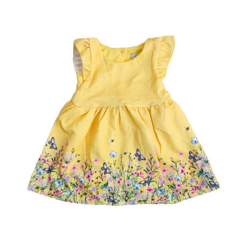 George deals yellow dress