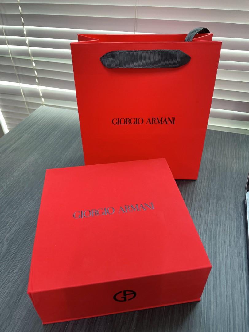 Giorgio outlet armani box