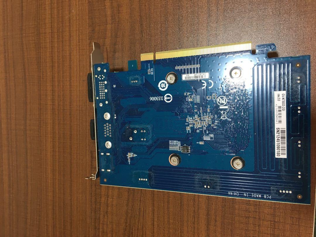 Graphic Card gigabyte nvidia gt 730 2gb ddr3 Computers Tech