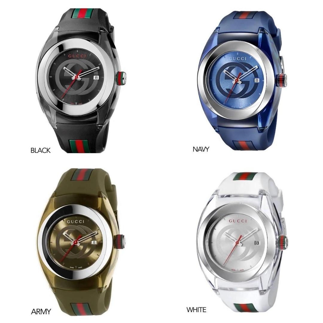 Gucci sync watch new, Fesyen Wanita 