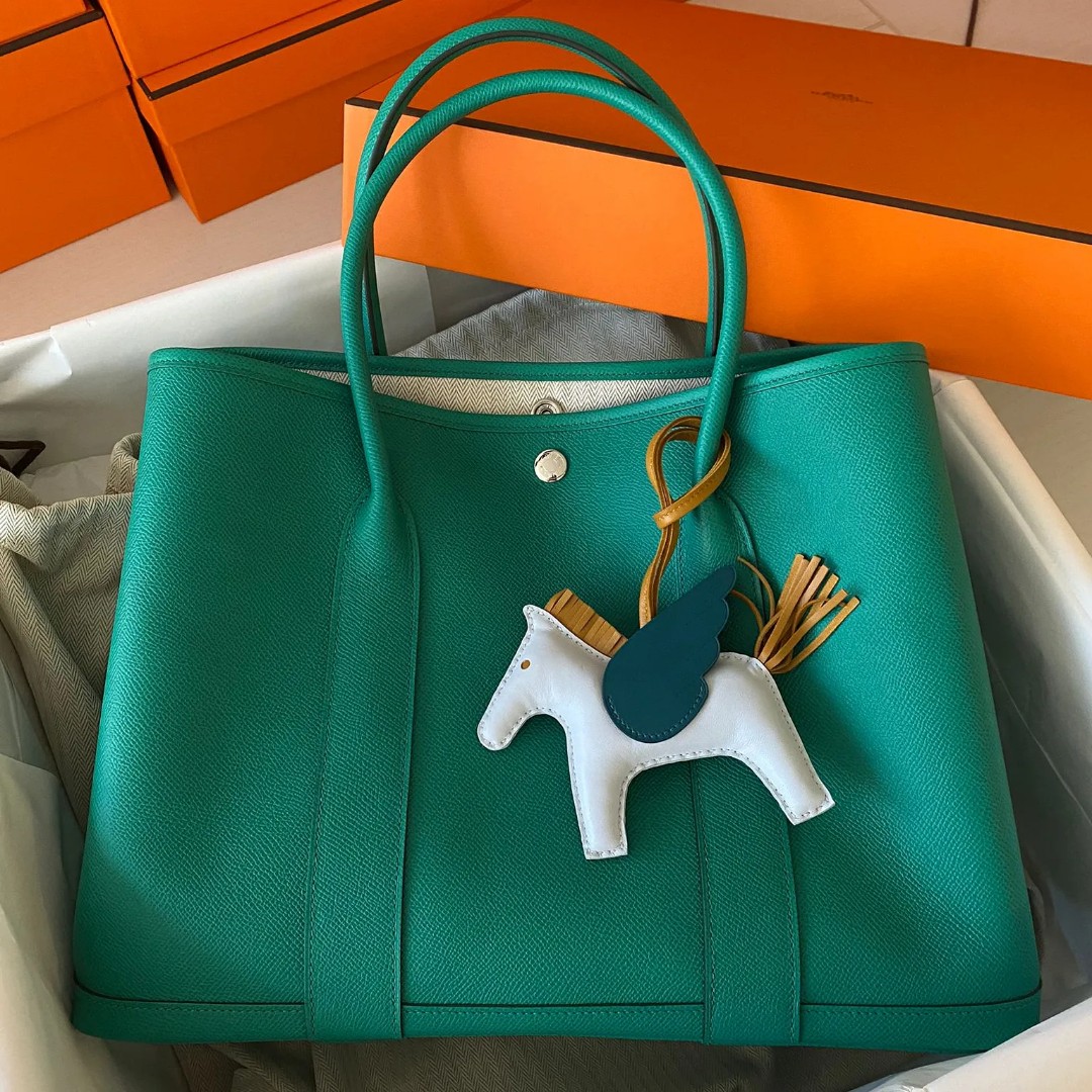 Hermes GP36 Vert Jade Epsom #Z