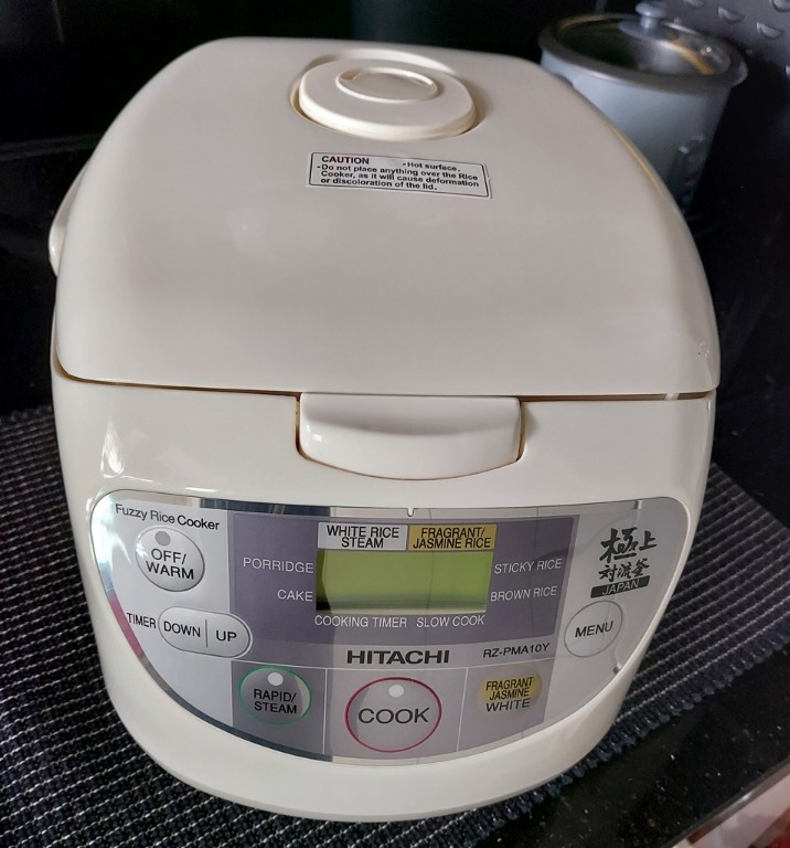 Hitachi Rice Cooker (1 litre) RZ-PMA10Y, TV & Home Appliances, Kitchen ...