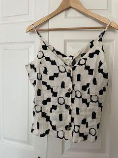 H&M linen tank