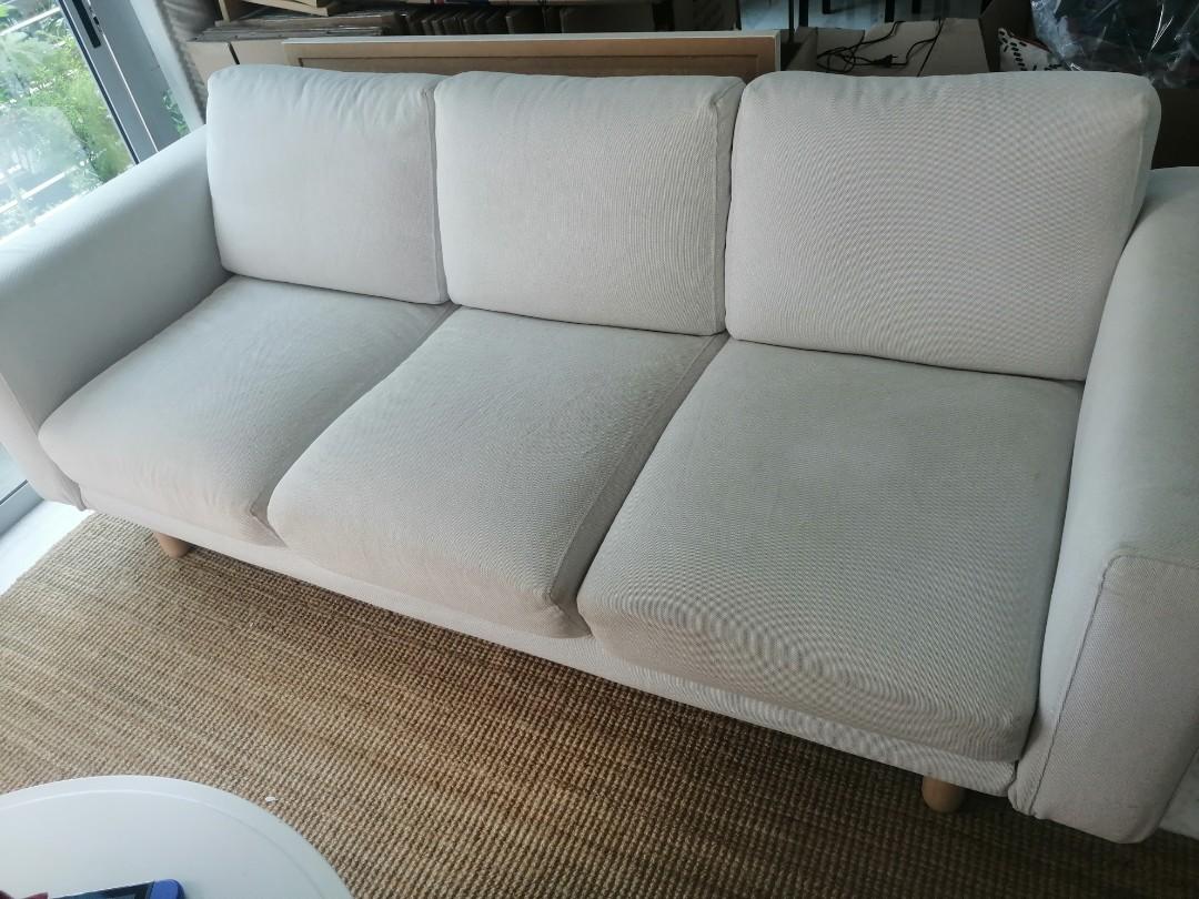 IKEA 3 seater sofa, Furniture & Home Living, Furniture, Sofas