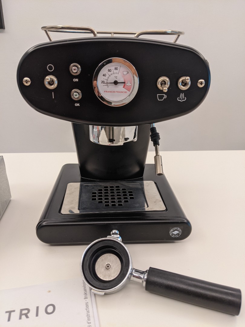 Illy FrancisFrancis X1 Home Coffee Machine BLACK, TV & Home