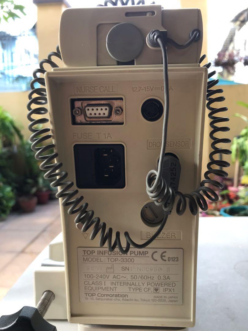 Infusion Pump original, Top Corporation model 3300, made in japan