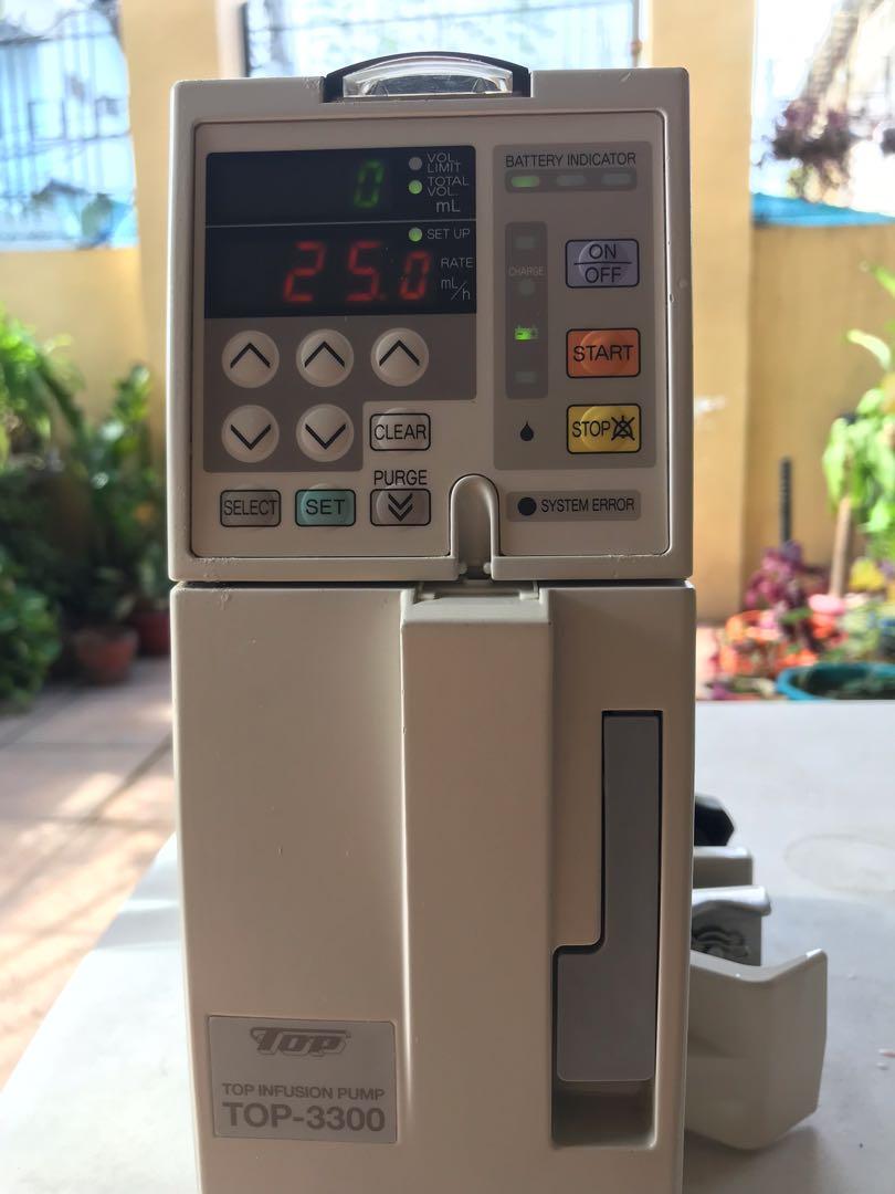 Infusion Pump original, Top Corporation model 3300, made in japan