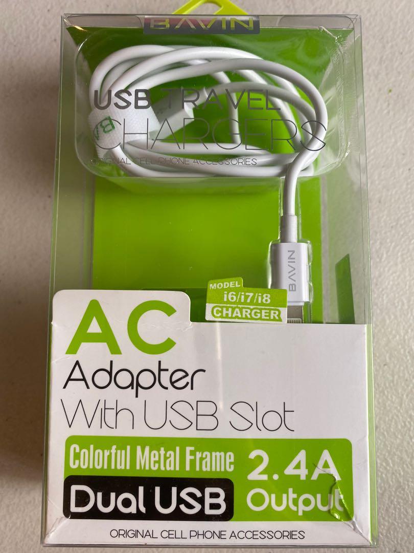 Ipad and Iphone charger (Category: Chargers) located in Quezon City. Submitted by ann78uy (Listing ID 1109050378, Image 1). Description: Decluttering Brand new SF c/o buyer.