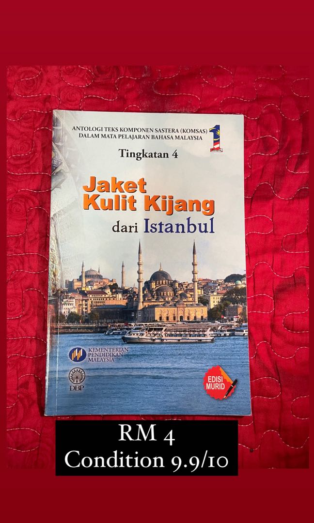 JAKET KULIT KIJANG DARI ISTANBUL  TINGKATAN 4  NOVEL KOMSAS, Hobbies