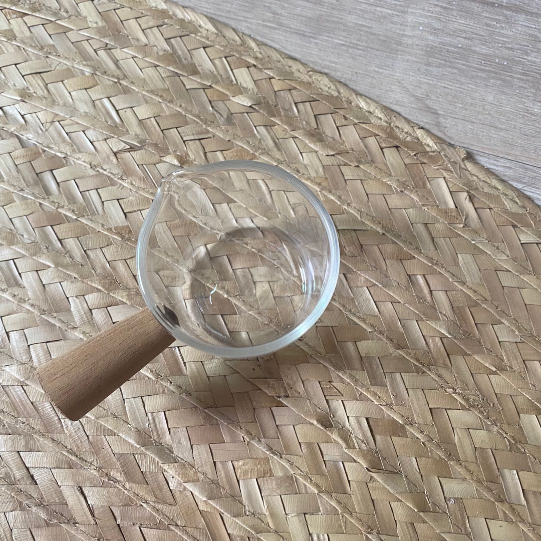 Japanese Glass Cup with Handle, Furniture & Home Living, Kitchenware