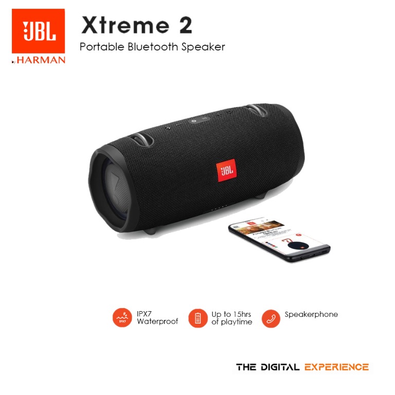 Jbl xtreme 2 play time outlet