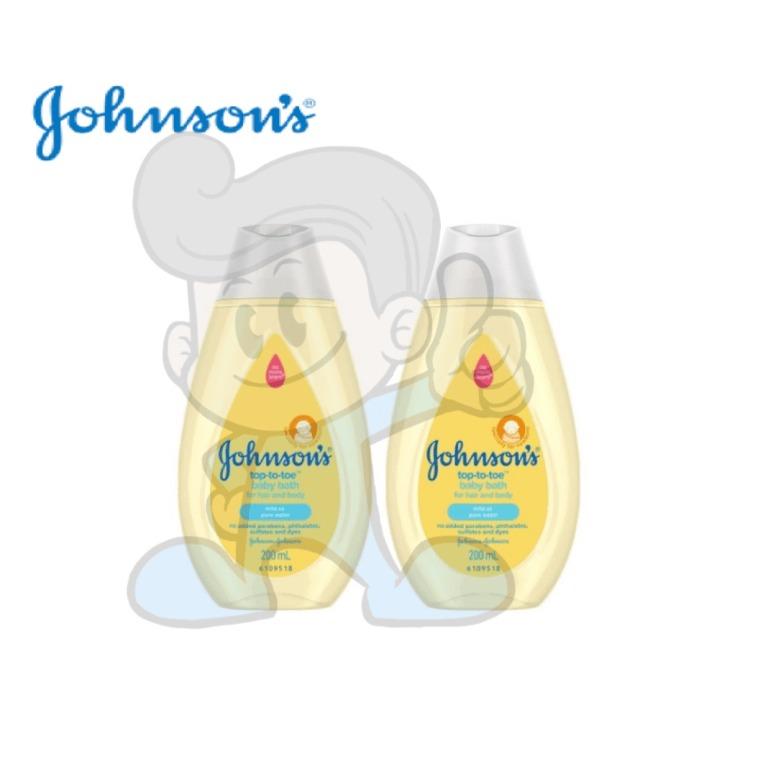 Johnsons Top To Toe Baby Bath For Hair And Body 2 X 0 Ml Babies Kids Bathing Changing Baby Toiletries Grooming On Carousell