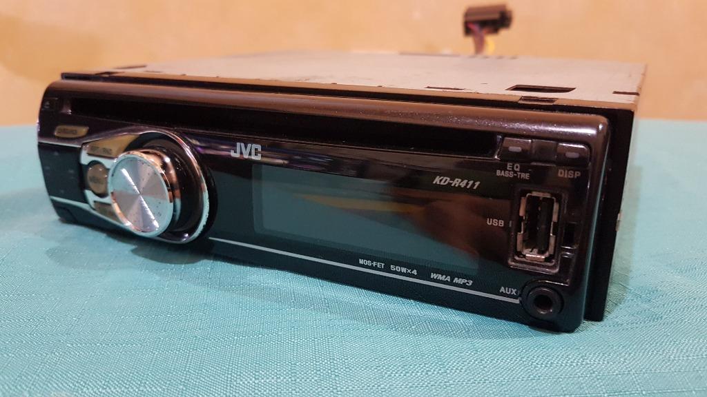 JVC Car Stereo (KD-R411), Car Parts & Accessories, Audio, Video, Alarm ...