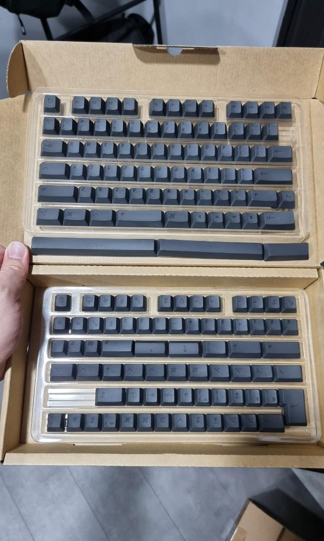 KBDFANS X BIIP EXTENDED-2048 Stealth Keycap Set