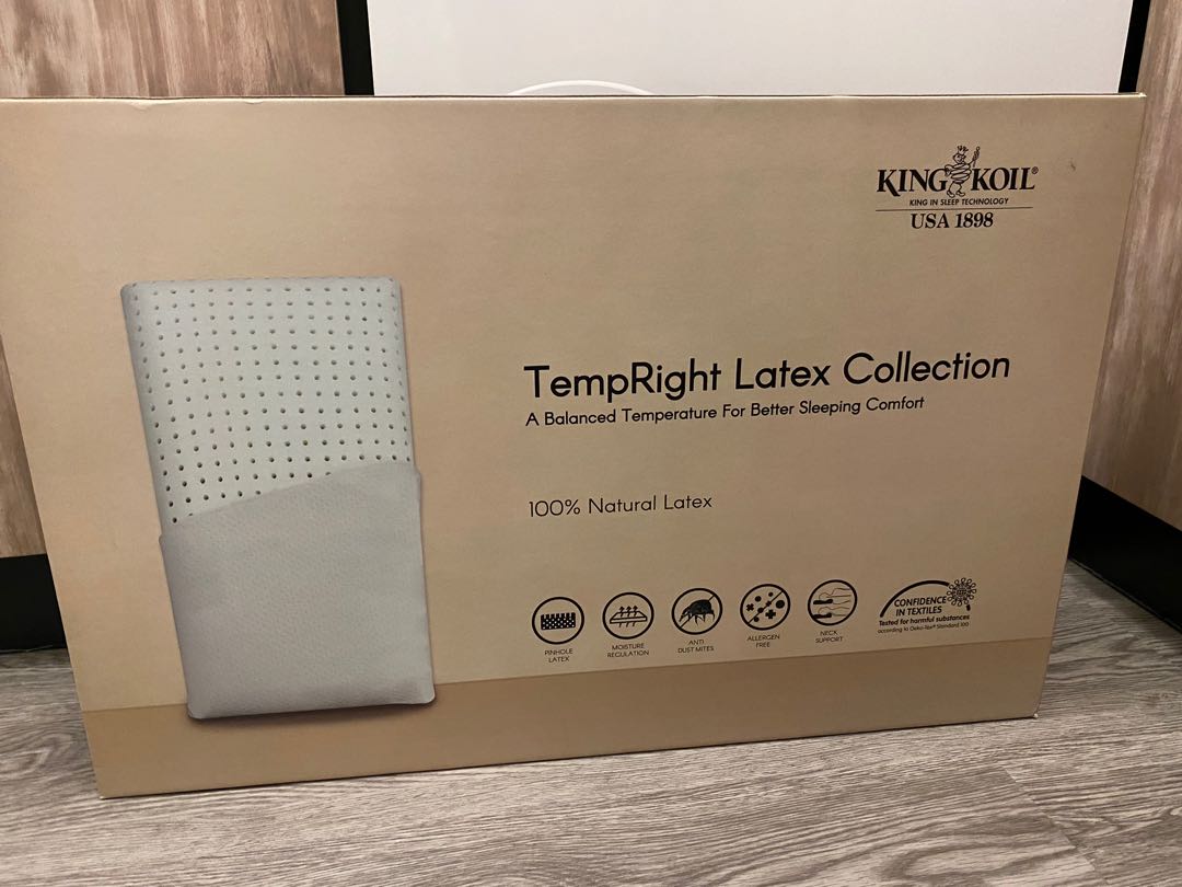 King koil latex pillow deals