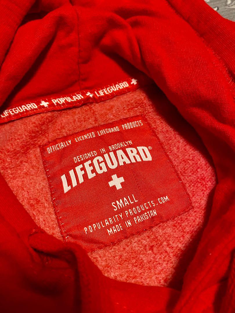Lifeguard Ocean City MD Hoodie Pullover Red
