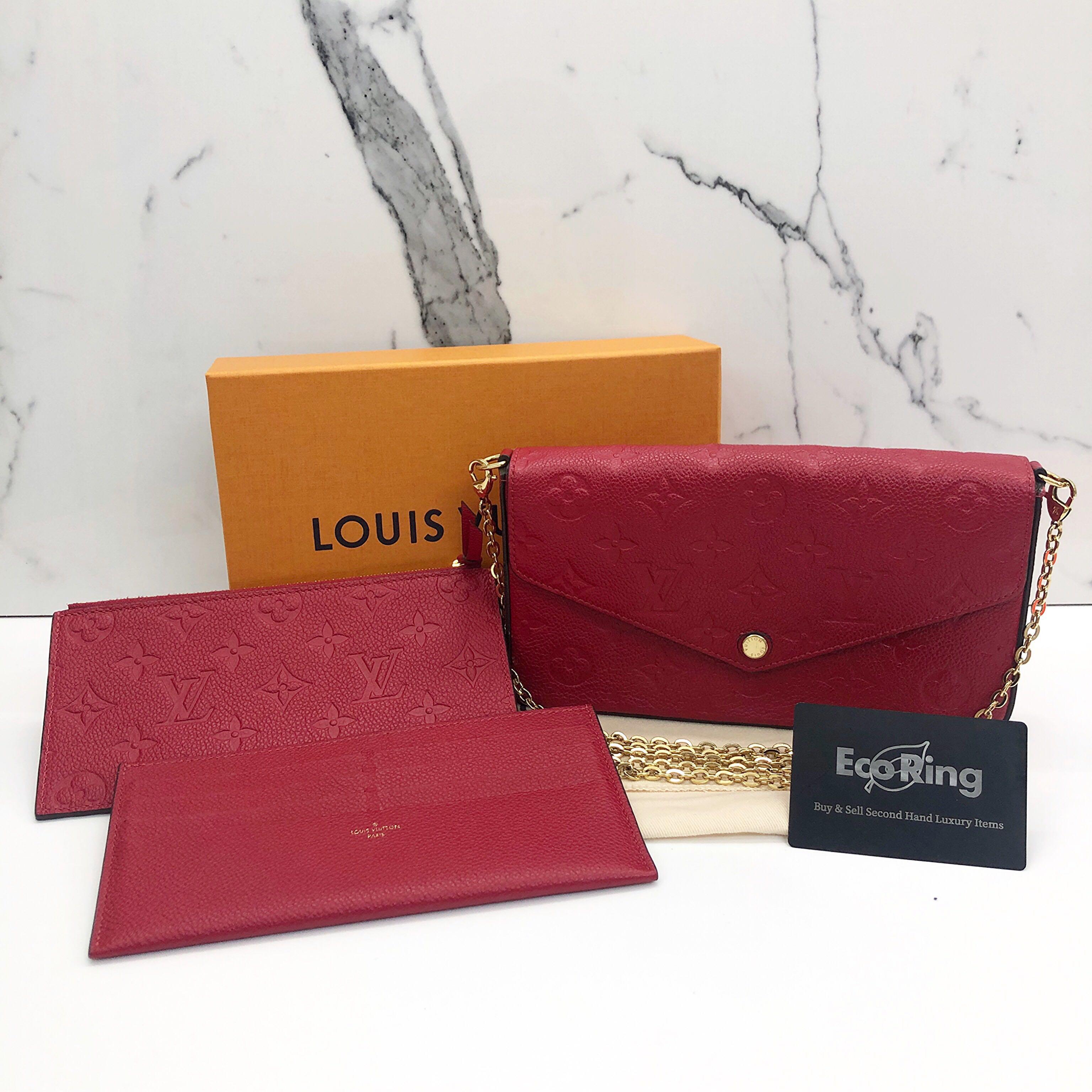 Louis Vuitton Monogram Pochette Felicie - Red Crossbody Bags, Handbags -  LOU777204