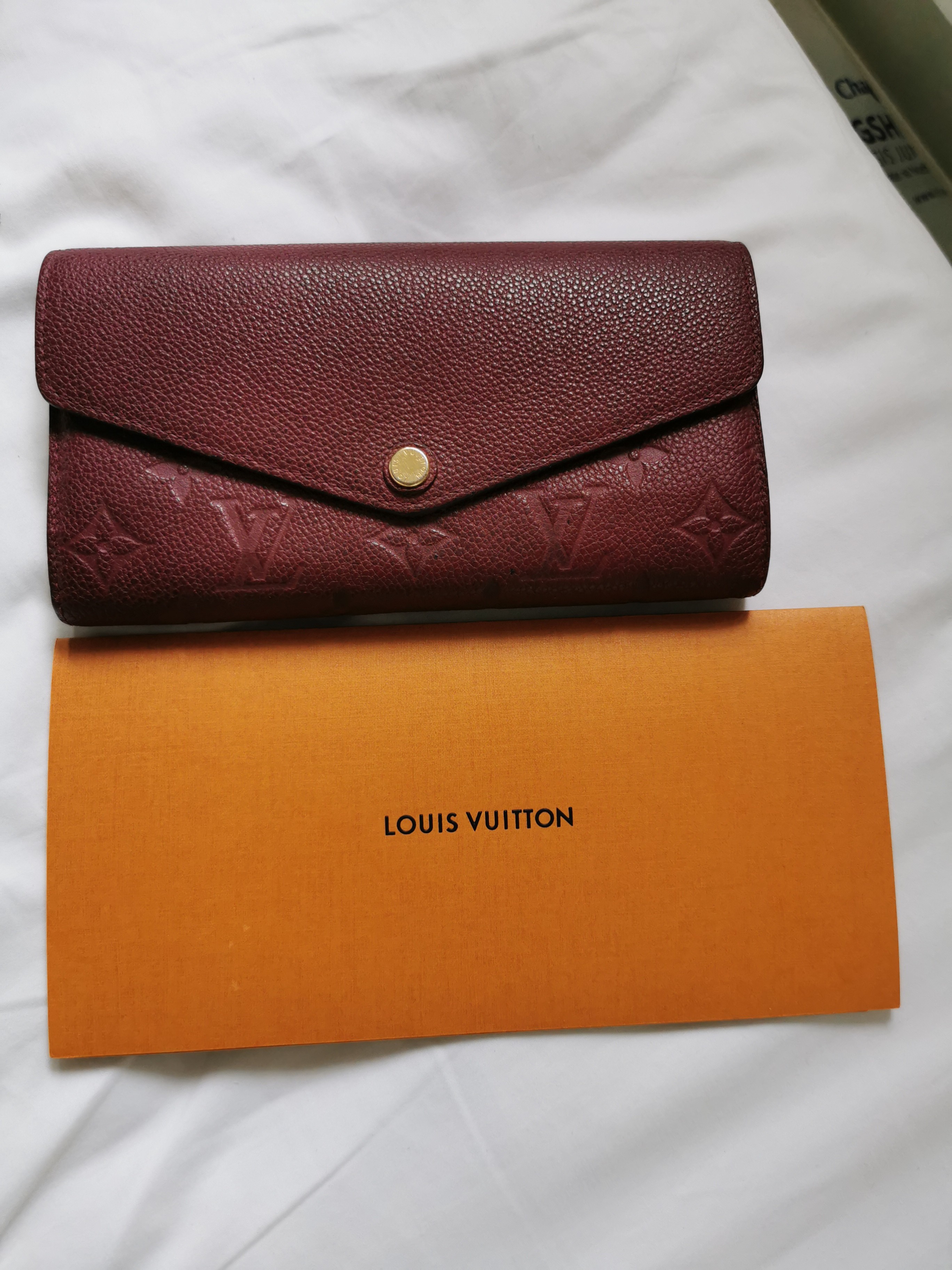 Louis Vuitton M62213 Portefeuille Sarah Wallet Monogram