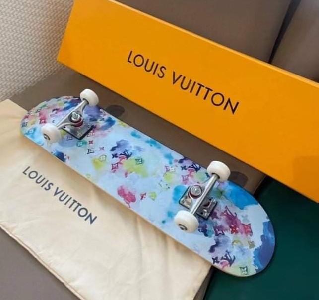 LV Skateboard, Luxury, Accessories on Carousell