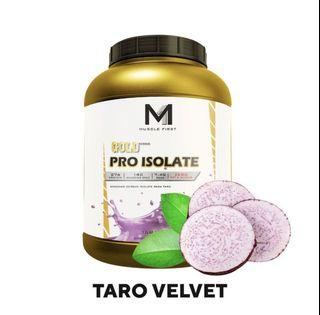 M1 Muscle First Gold Pro Isolate Whey 5 LB - Taro