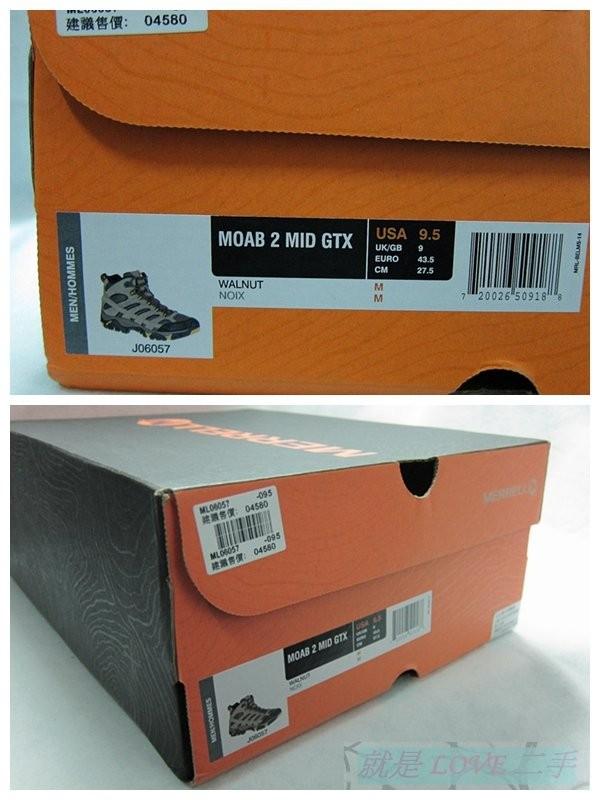 MERRELL Moab 2 Mid GTX ML06057 US