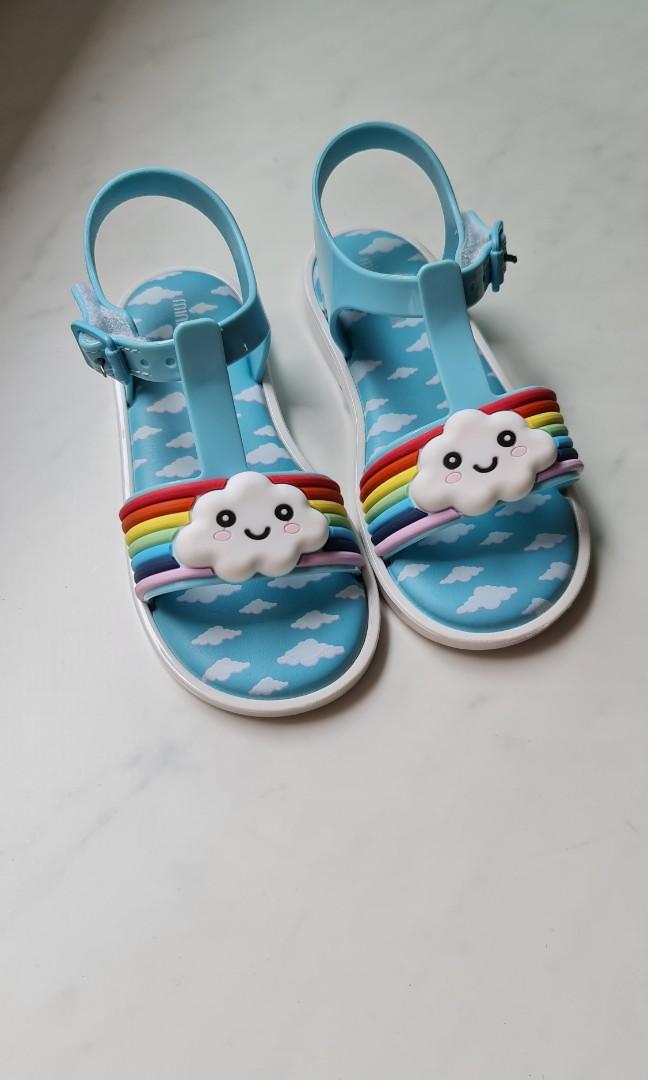 Rainbow top cloud sandals