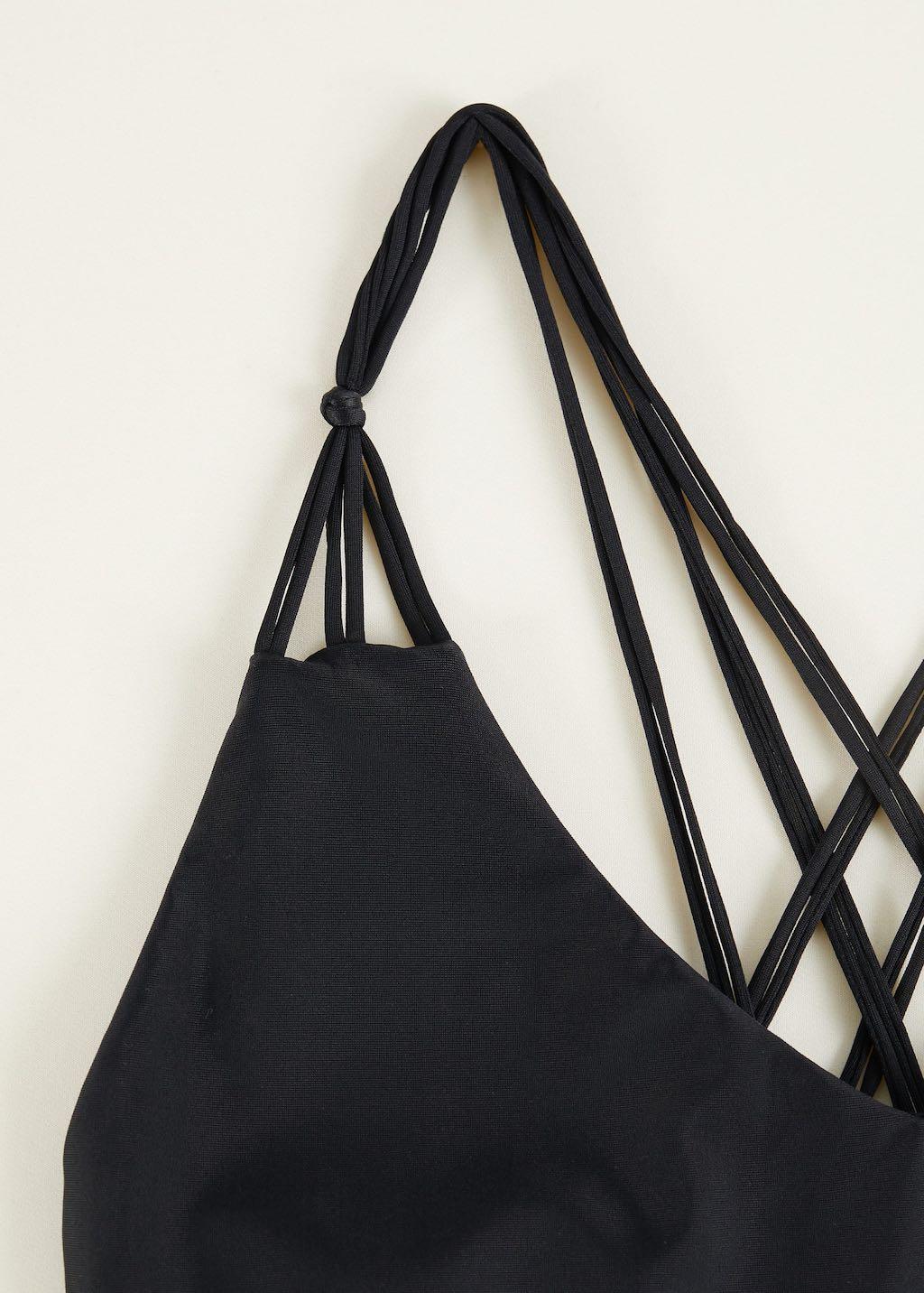 MNG & Pomelo Black Bikini (Set) SeeHere, Women's Fashion, Swimwear