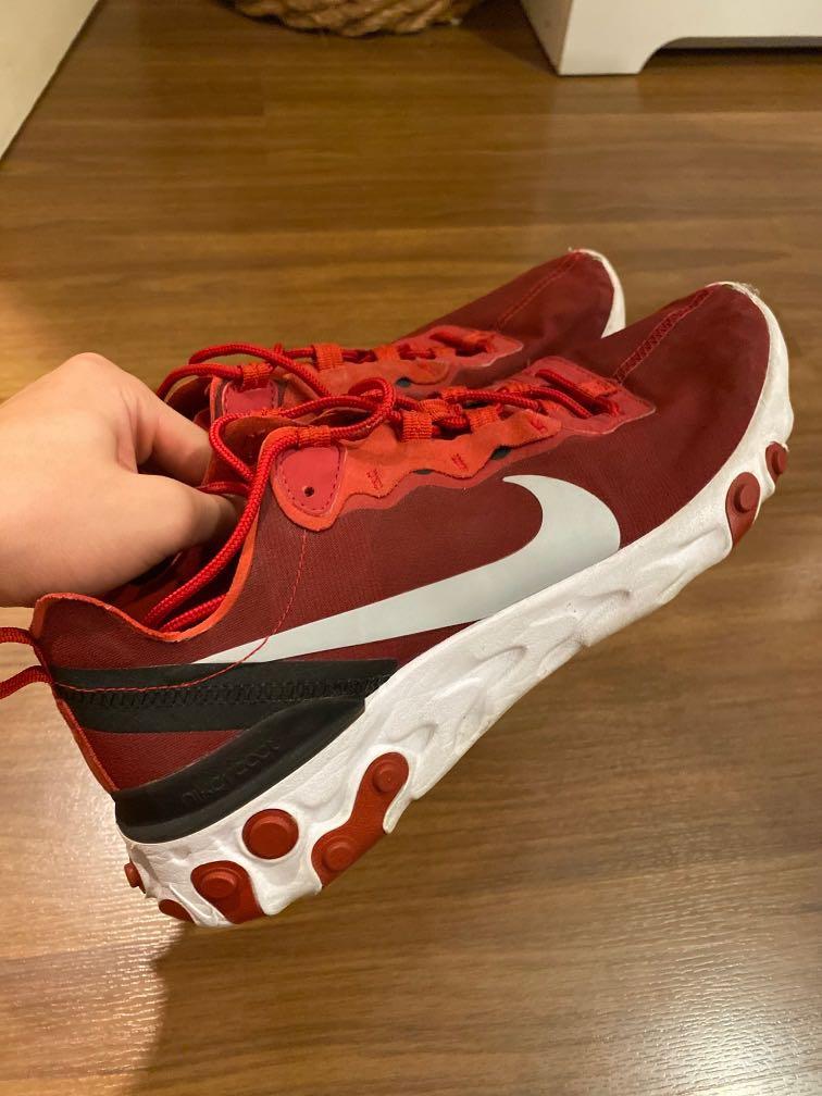 react element 55 gym red