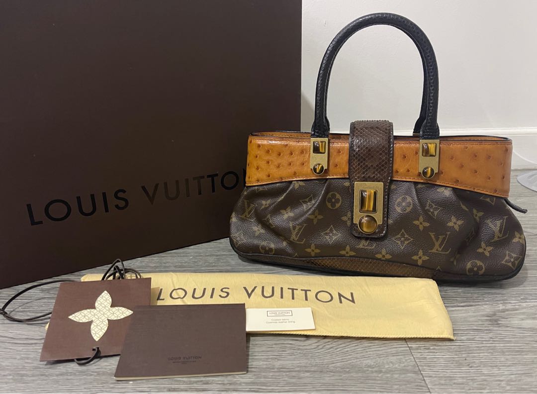 Louis Vuitton Waltz Macha Ostrich Bag