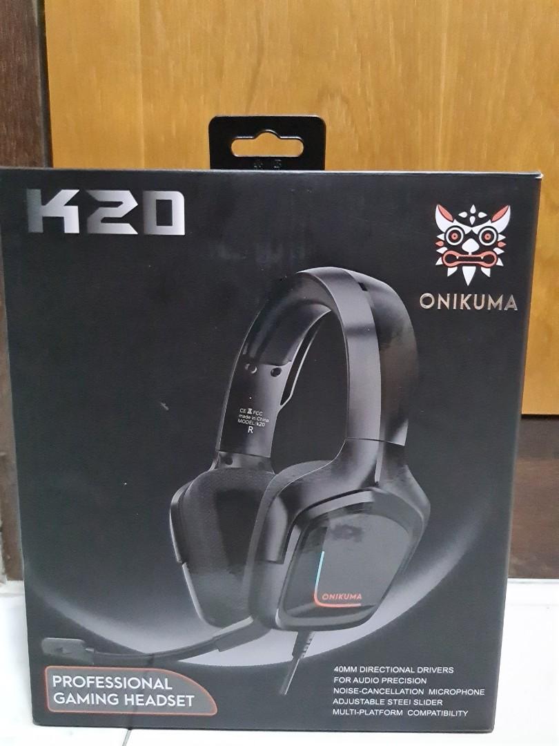 Onikuma sales k20 black