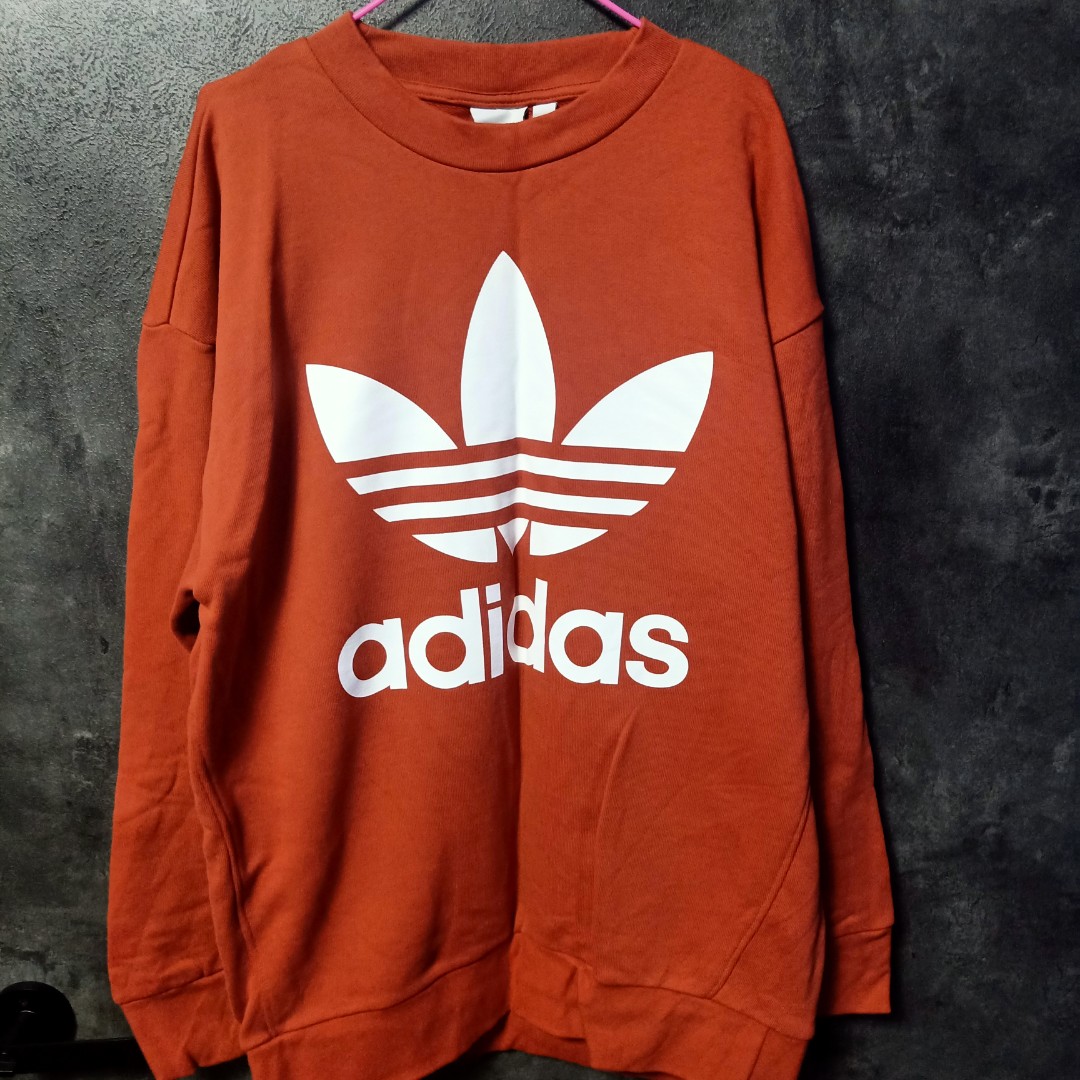adidas sweater orange