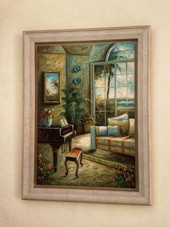 Painting with nice frame