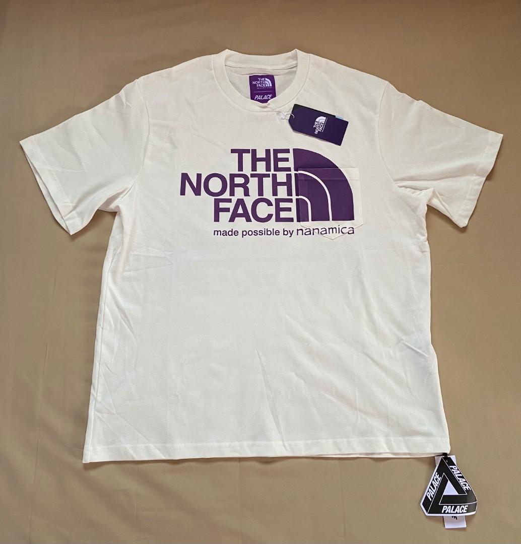 Palace x The North Face Purple Label H/S Logo Tee White, Men's ...